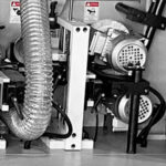 Кромкооблицовочный станок TS50A Compact ( с прифуговкой ) — изображение 2